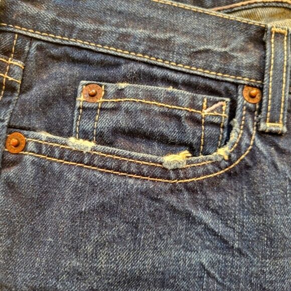 Ezra Fitch Women's Boot Cut Jeans Distressed Size 26 - Picture 5 of 8